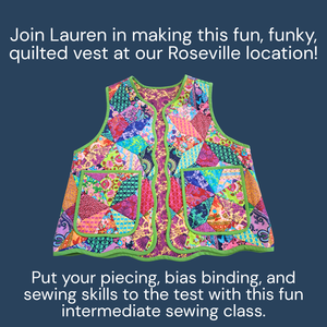Lauren's Wavy Quilted Vest | Roseville