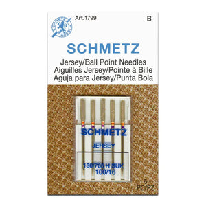 Schmetz Size 100/16 Jersey/Ball Point Machine Needles (5pc)