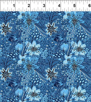 Glorious in Blue - Whimsy Quilting Fabric - Meissner Sewing and Vacuum