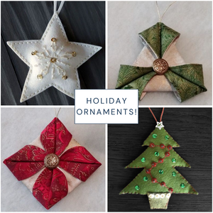 Holiday Ornament Sewing Party | Dec. 21st | Sacramento