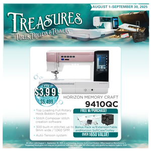 Janome Horizon Memory Craft 9410QC Sewing & Quilting Machine