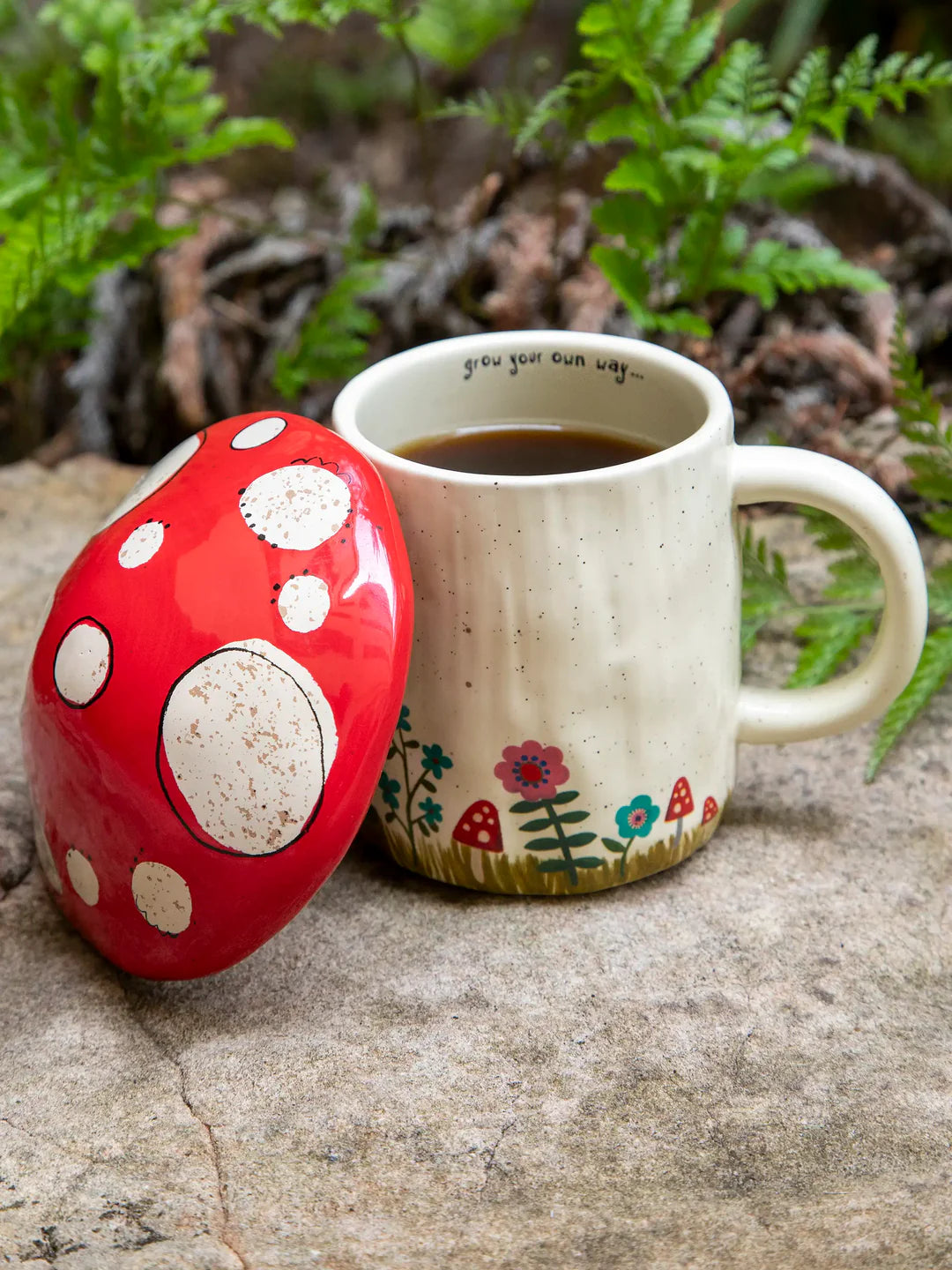 Lidded Mushroom Mug - Meissner Sewing and Vacuum