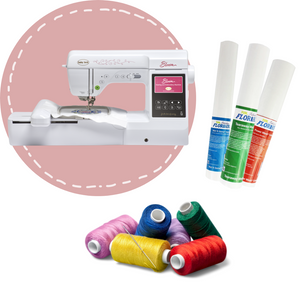 Baby Lock Bloom Sewing & Embroidery Machine with Embroidery Business Kit