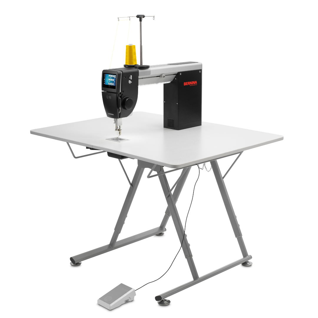 Bernina Q16 with Adjustable Folding Table