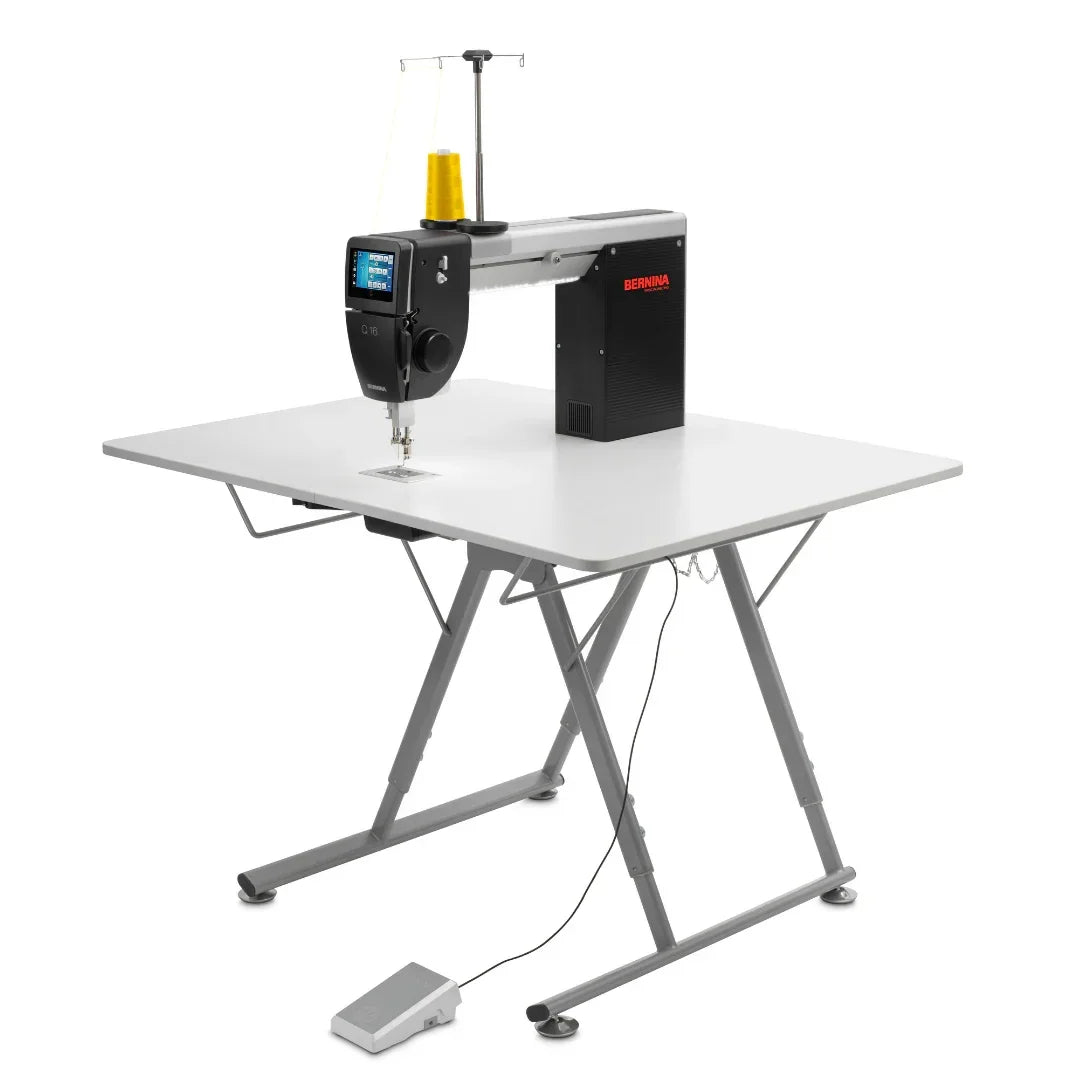 Bernina Q16 Long Arm Quilting Machine with Adjustable Folding Table
