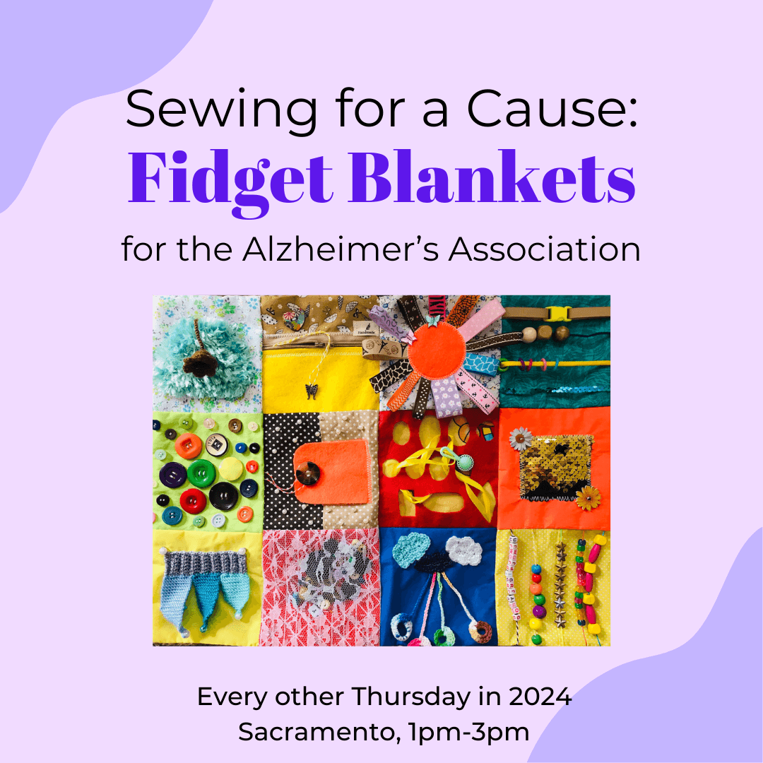 Sewing for a Cause: Fidget Blankets | Sacramento - Meissner Sewing and Vacuum