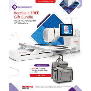 NEW! BERNINA 990 Sewing, Quilting, and Embroidery Machine