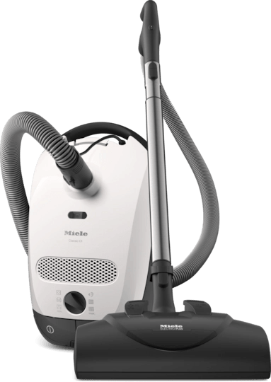 Miele Classic C1 Cat & Dog PowerLine in Lotus White - Meissner Sewing and Vacuum