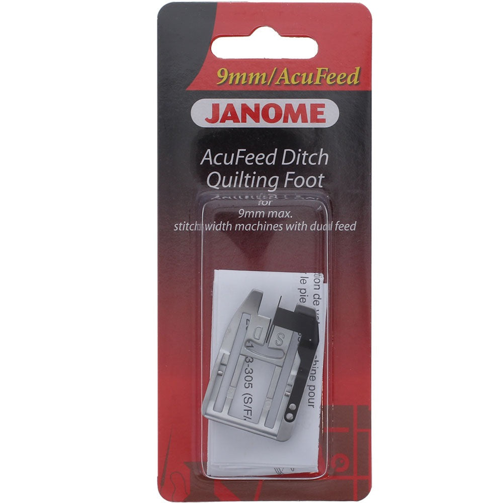Janome Accufeed Flex Stitch in the Ditch Sole