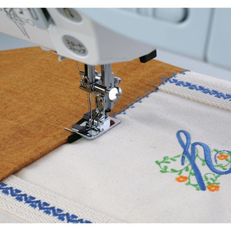 Janome Accufeed Flex Stitch in the Ditch Sole