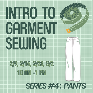 Intro to Garment Sewing: Pants | Roseville