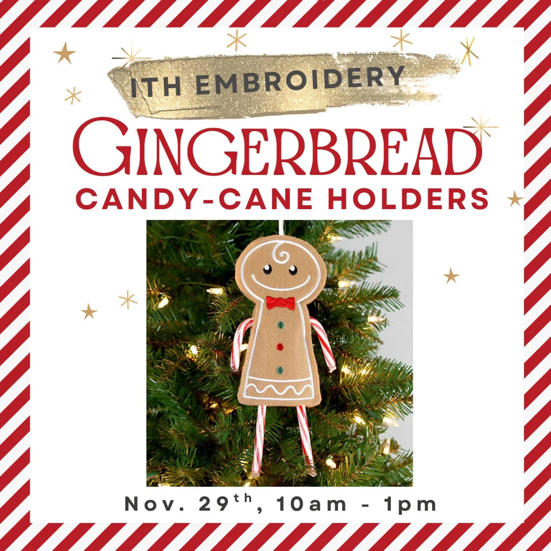 ITH Gingerbread Ornaments | Sacramento | Nov. 29th