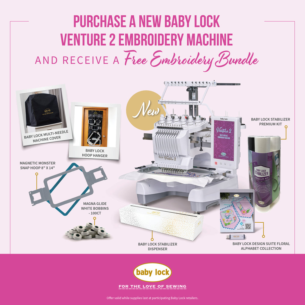 Baby Lock Venture 2 10-Needle Embroidery Machine