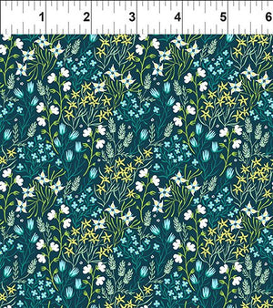 Splendor in Teal - Whimsy Quilting Fabric - Meissner Sewing and Vacuum