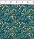 Splendor in Teal - Whimsy Quilting Fabric