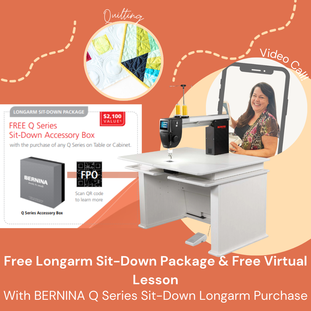 BERNINA Q20 Sit Down Longarm Quilting Machine