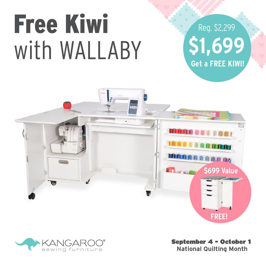 Kangaroo Wallaby Sewing Cabinet