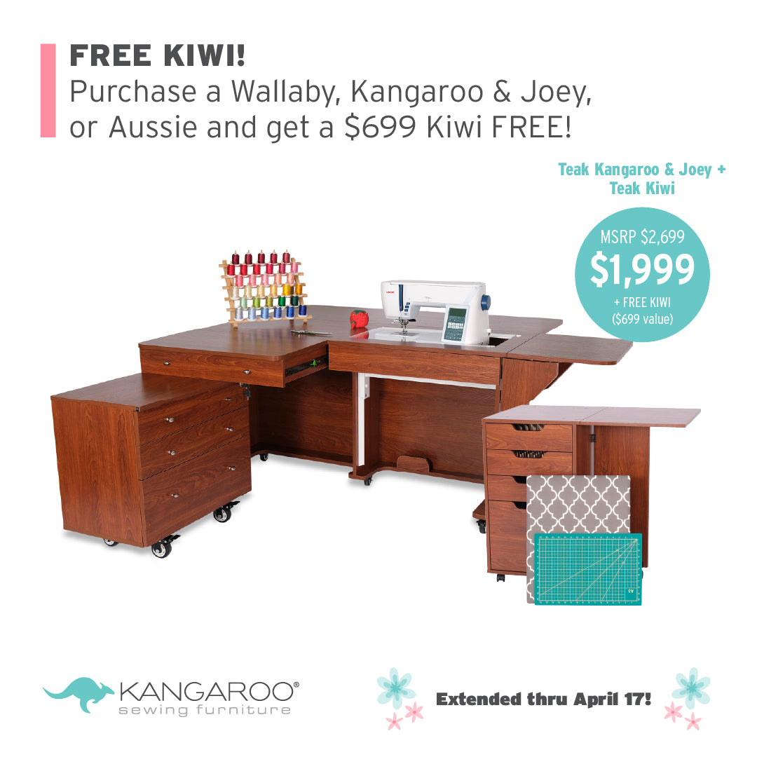 Kangaroo & Joey II Sewing Cabinet