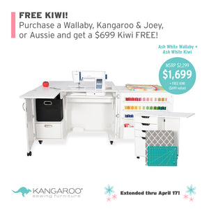 Kangaroo Wallaby Sewing Cabinet