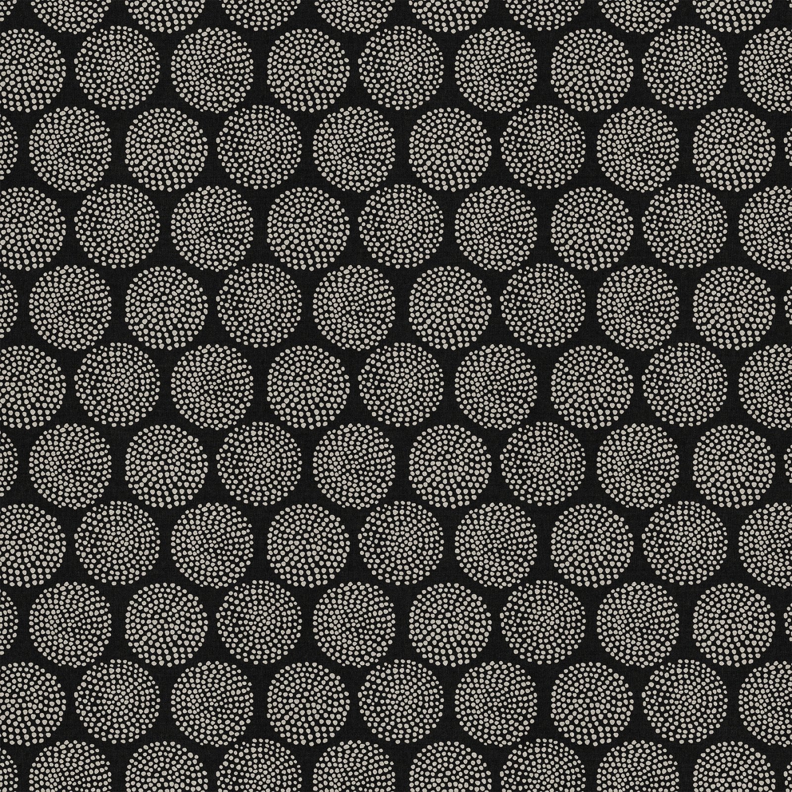 Modern Elements Big Circles Black