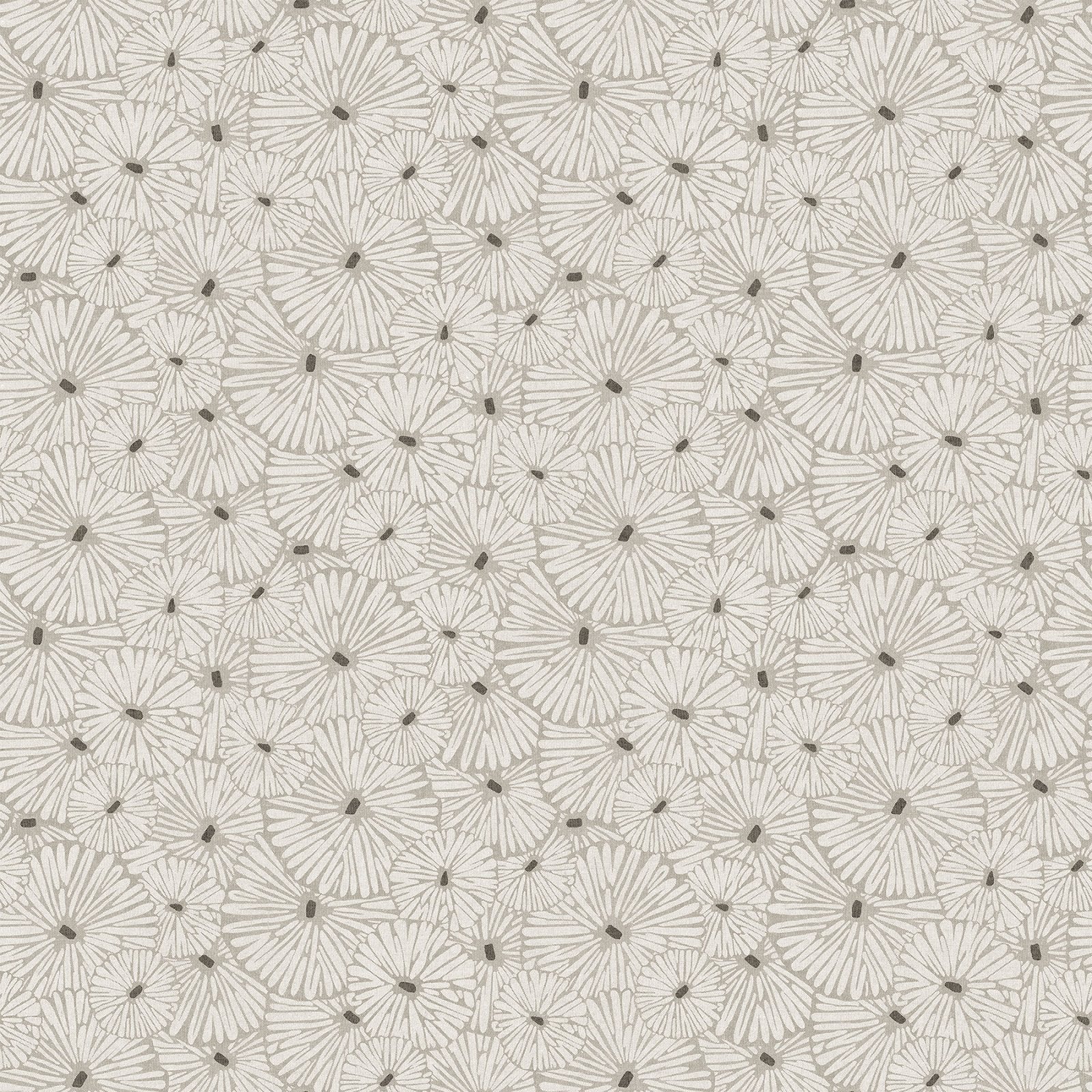 Modern Elements Flower Taupe