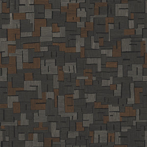 Modern Elements Fractures Black Multi