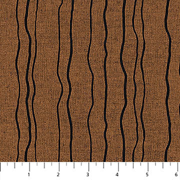 Modern Elements Wiggle Stripe Rust
