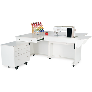 Kangaroo & Joey XL Electric White Sewing Cabinet