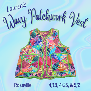 Lauren's Wavy Quilted Vest | Roseville