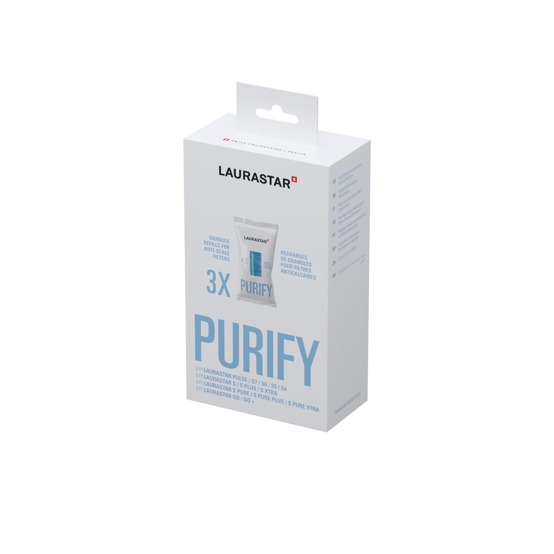 Laura Star Anti-Scale Granule Refills for S Series Models - Pack of 3