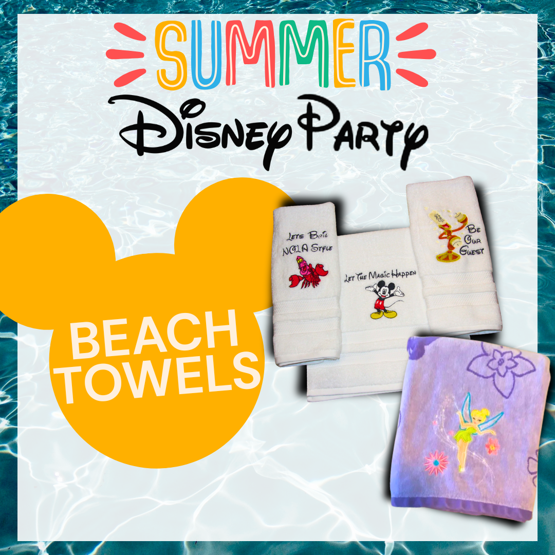 Summer Embroidery Disney Party | Sacramento