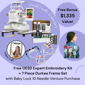 Baby Lock Venture 10-Needle Embroidery Machine
