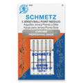 Schmetz Size 90/14 Jersey/Ball Point Chrome Needles (5pc)