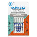 Schmetz Size 80/12 Topstitch Chrome Machine Needles (5pc)