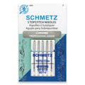 Schmetz Size 90/14 Topstitch Chrome Machine Needles (5pc)