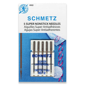Schmetz Size 80/12 NonStick Machine Needles (5pc)