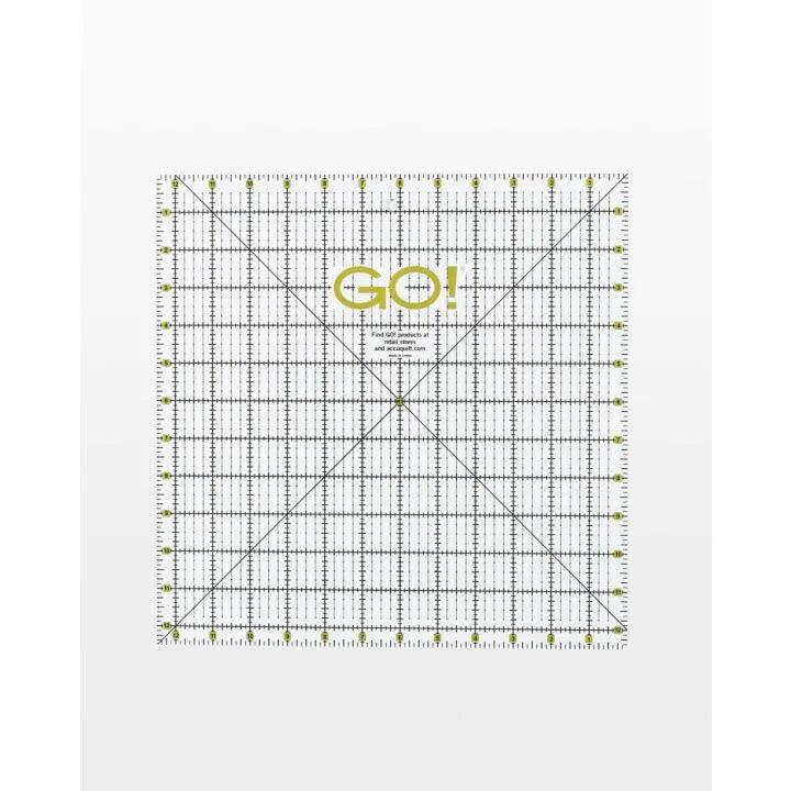 GO! Quilting Ruler - 12 1/2" x 12 1/2"