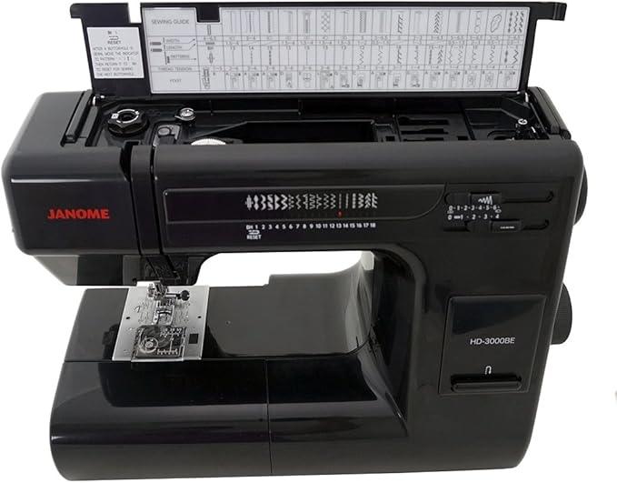 Janome HD3000 Heavy Duty Sewing & Quilting Machine Black Edition - Meissner Sewing and Vacuum