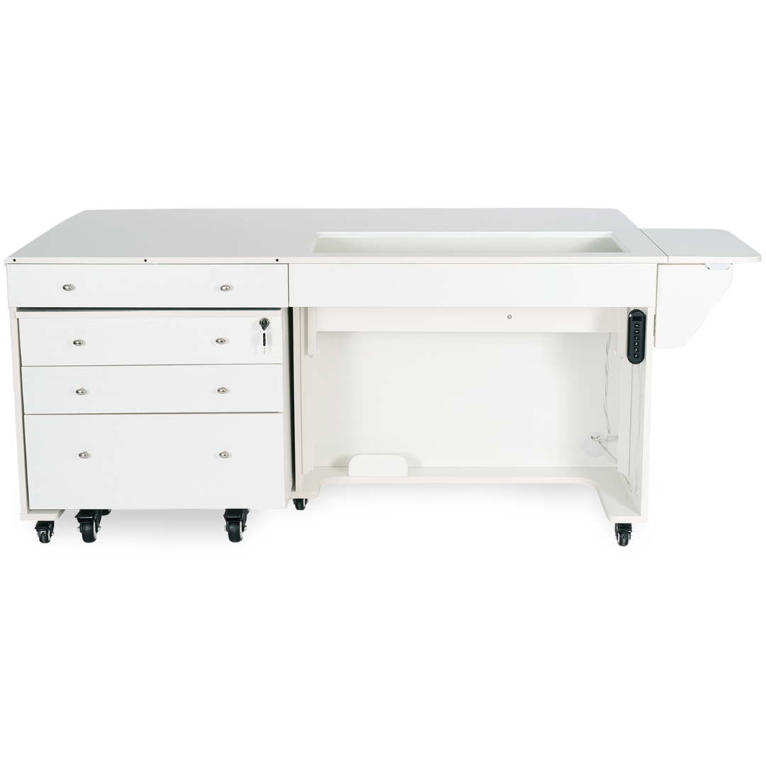 Kangaroo & Joey XL Electric White Sewing Cabinet