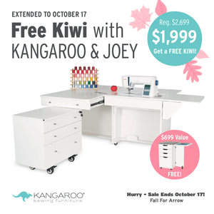 Kangaroo & Joey II Sewing Cabinet - Meissner Sewing and Vacuum