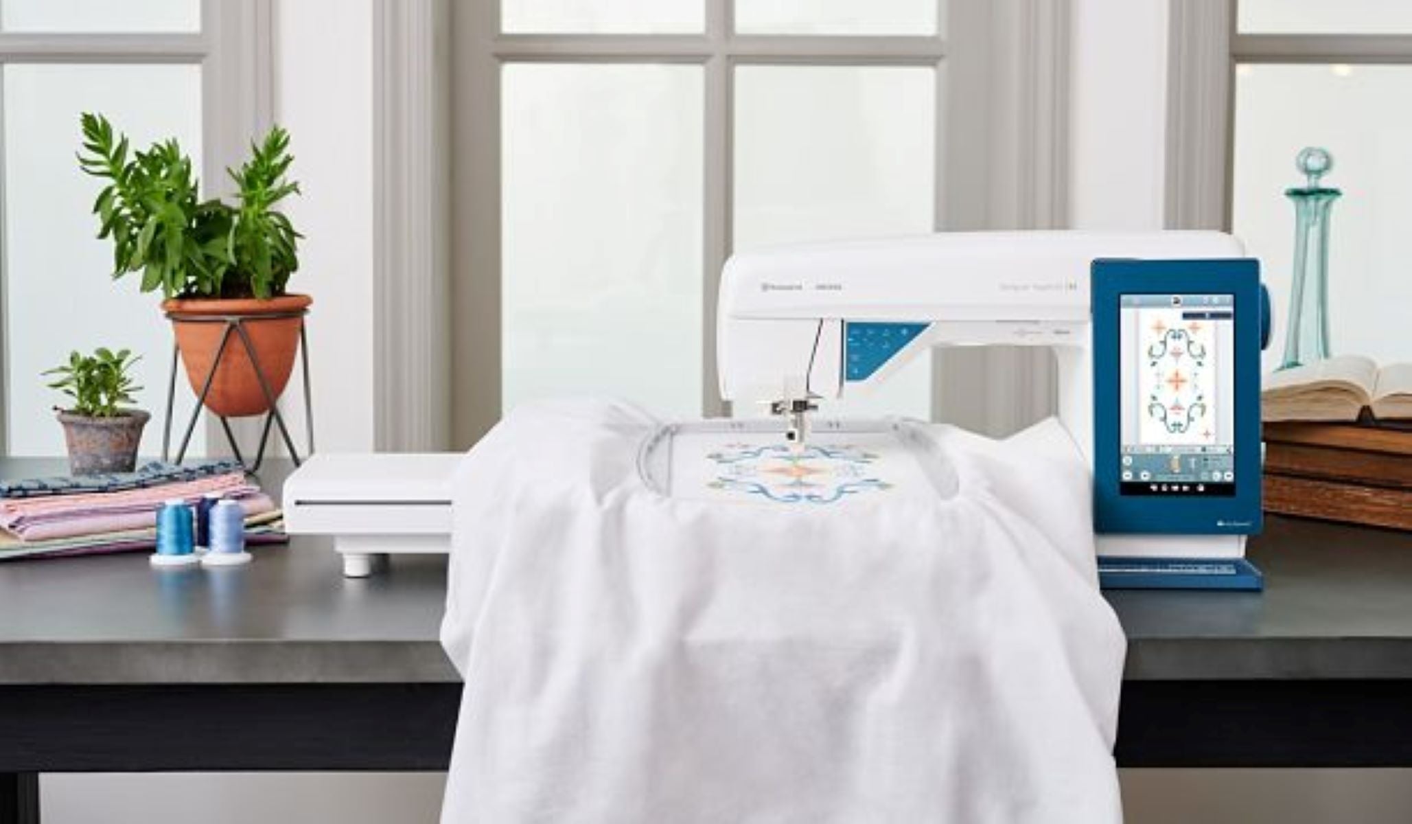 Viking Designer Sapphire 85 Sewing & Embroidery Machine