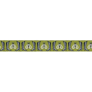 Witchy Ways Boots Renaissance Ribbon 5/8"