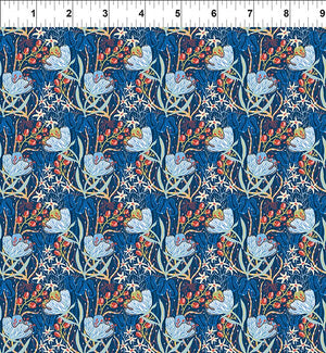 Springtime in Blue - Whimsy Quilting Fabric - Meissner Sewing and Vacuum