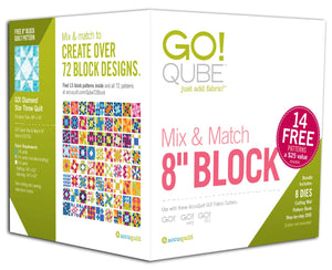 Accuquilt GO! Qube Mix & Match 8" Block
