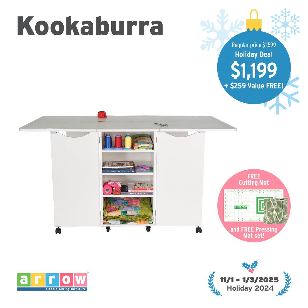 Kangaroo Kookaburra Cutting & Storage Table - Meissner Sewing and Vacuum