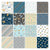 Комплект из флани Benartex Baby Dino Comfort Fat Quarter (16 шт.)