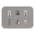 Baby Lock 6pc Foot Kit and Case, #BLC-FEET