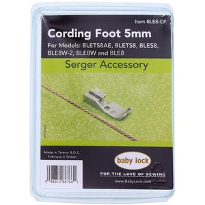 Baby Lock Cording Foot (5mm)