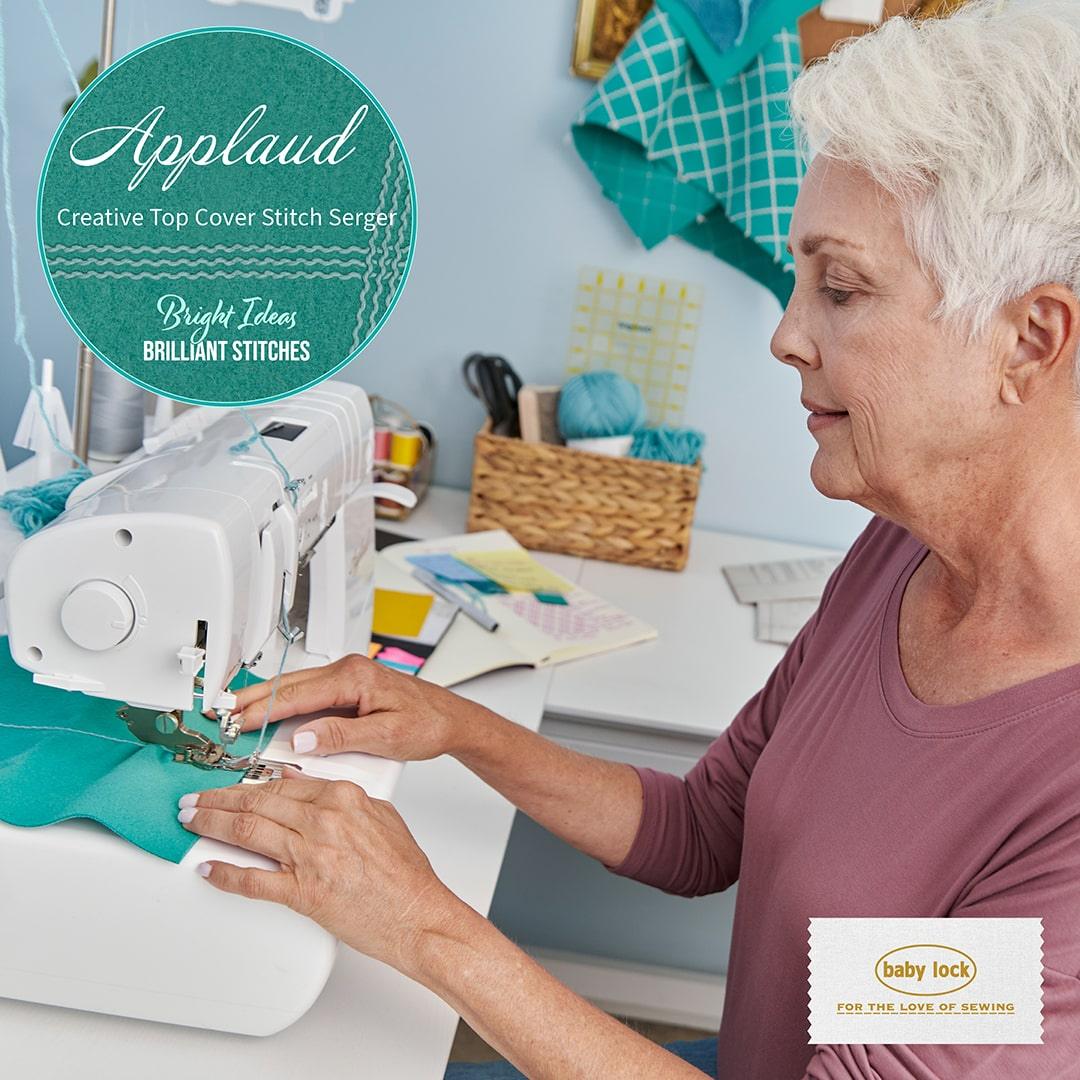 Make a Deposit: NEW! Baby Lock Applaud Coverstitch Serger