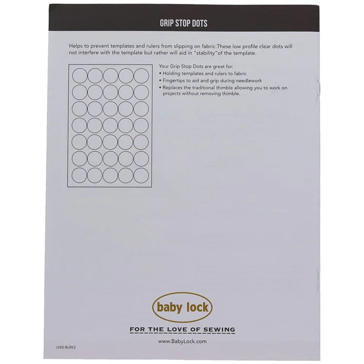 Baby Lock High Shank & Long-Arm Ruler Set (1/4"), #BLRK2-HSLA